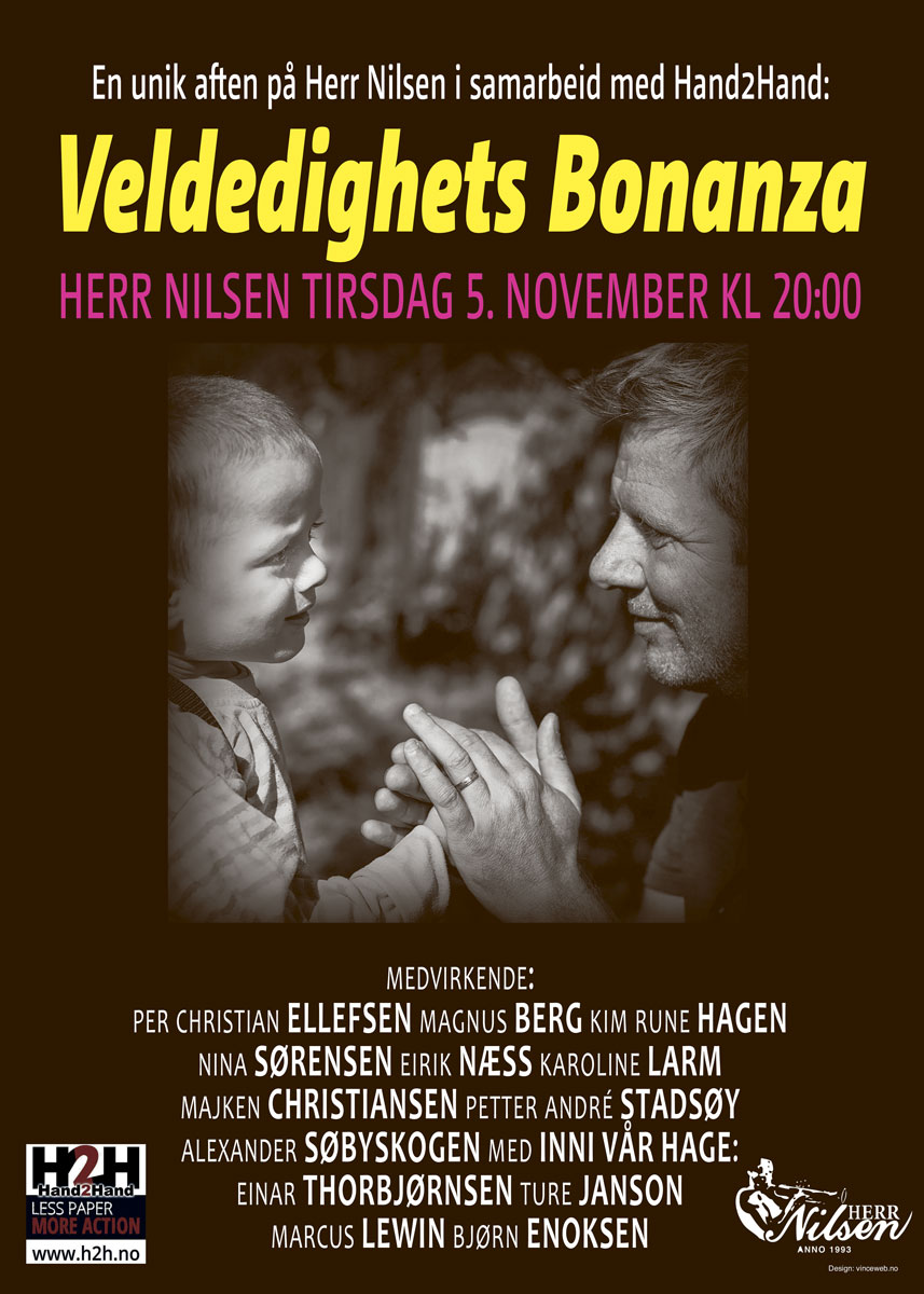 Veldedighets bonanza på Herr Nilsen